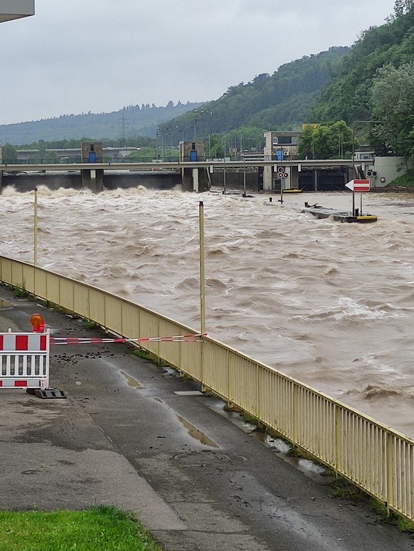 Esslingen Hochwasser Neckar